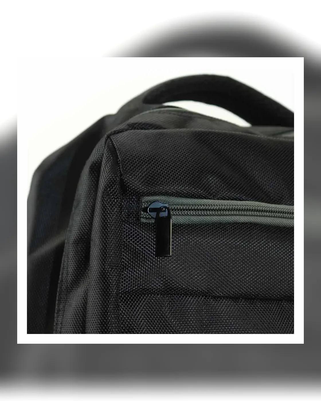 Lohage - Backpacks in Black 1680D Polyester Material