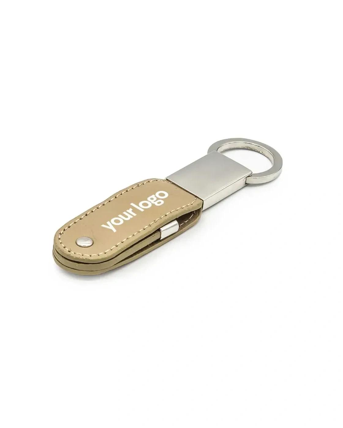 Kegebo - Leather Key Chain USB Flash