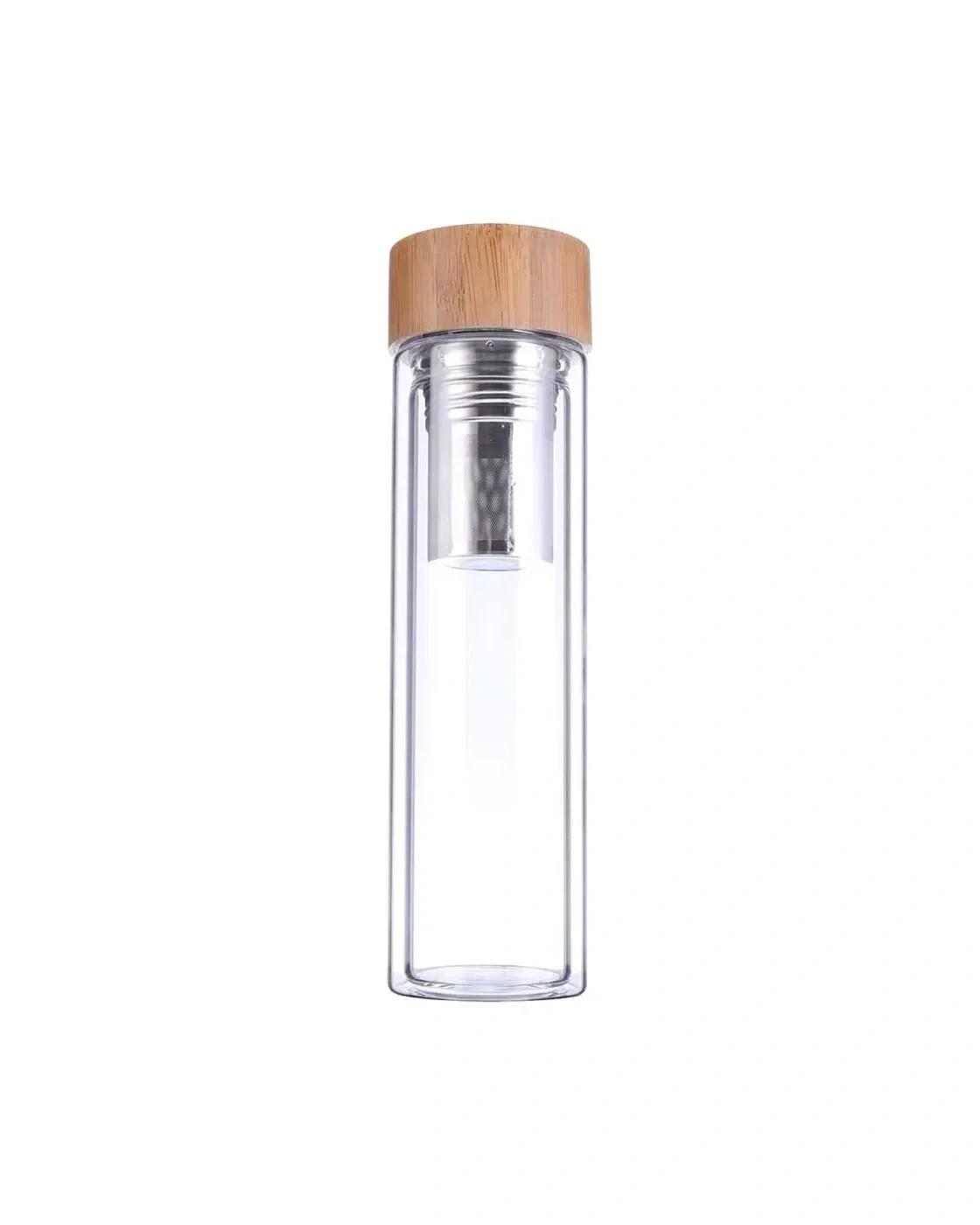 Bofago - Glass and Bamboo Flask
