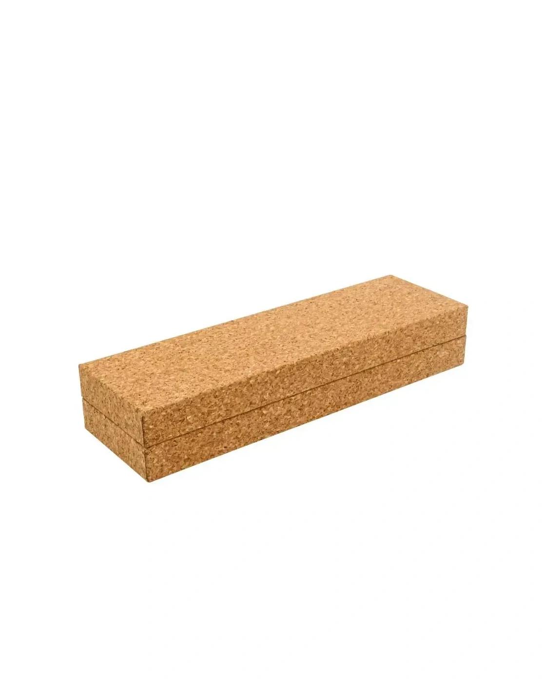 Cegeko - Cork Pen Box with Velvet Interior