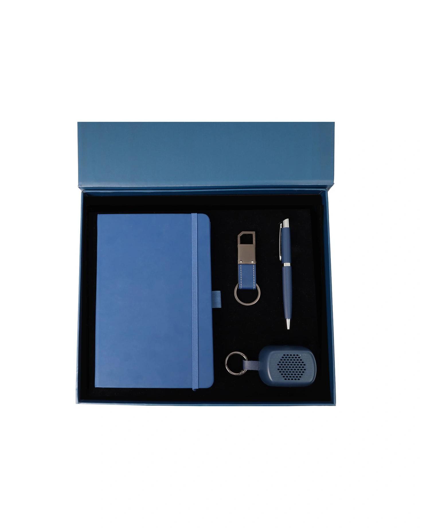 Doleli - Gift Set with Notebook, Pen, Speaker and Key Chain