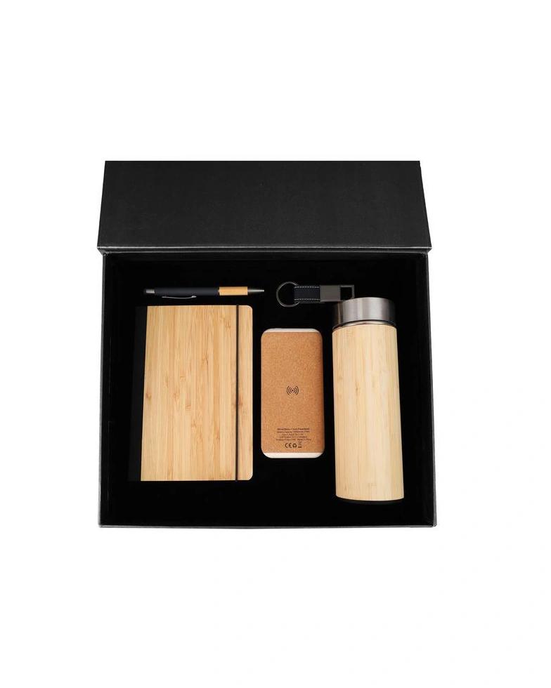 Kecefa - Bamboo Gift Set with Power Bank