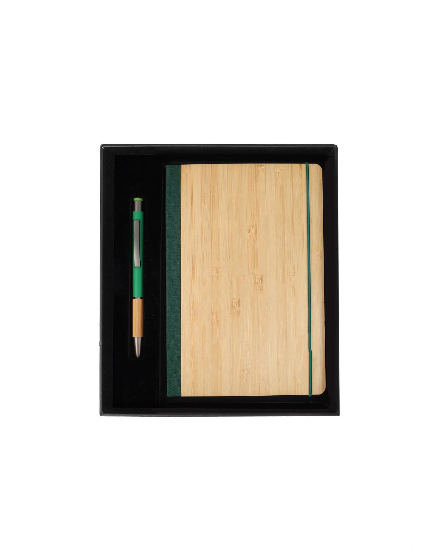 Lalila - Bamboo Notebook and Pen Gift Set