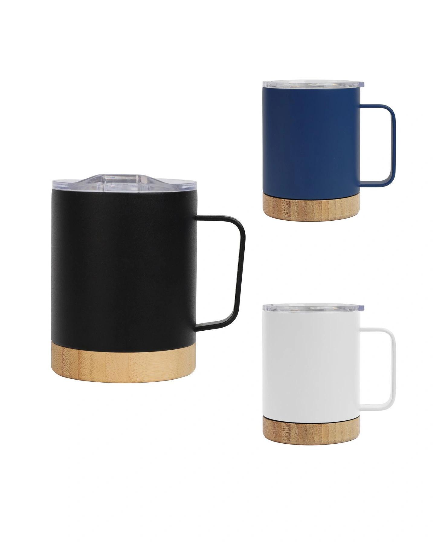 Leheli - Bamboo Base Stainless Steel Mug