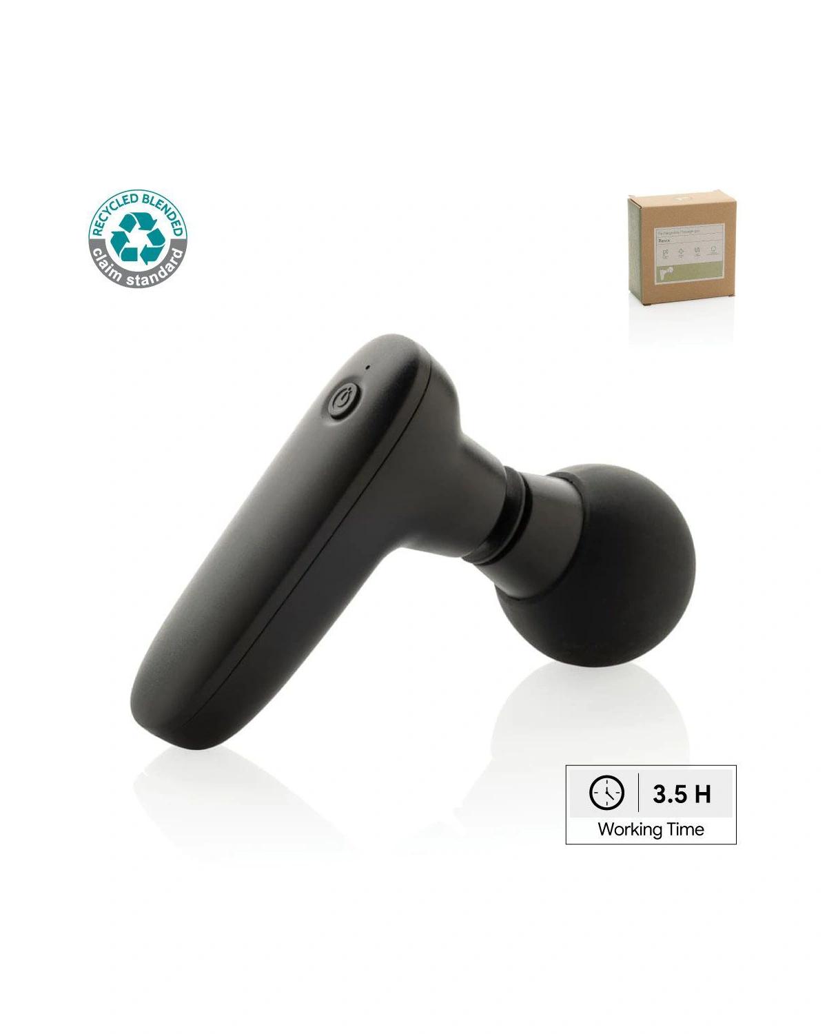 Kagici - Revix RCS recycled plastic massage gun, black