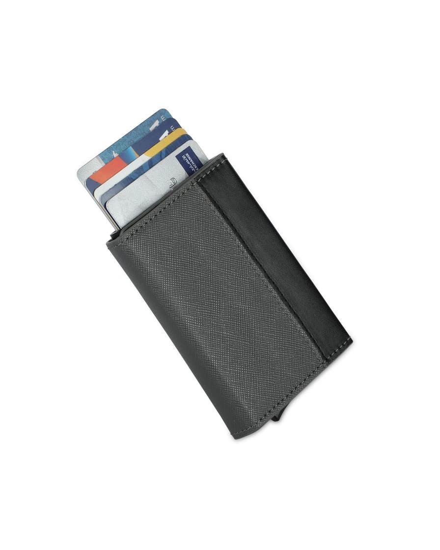 Kohake - TORINO - SANTHOME RFID Sliding Card Holder - Dark Grey