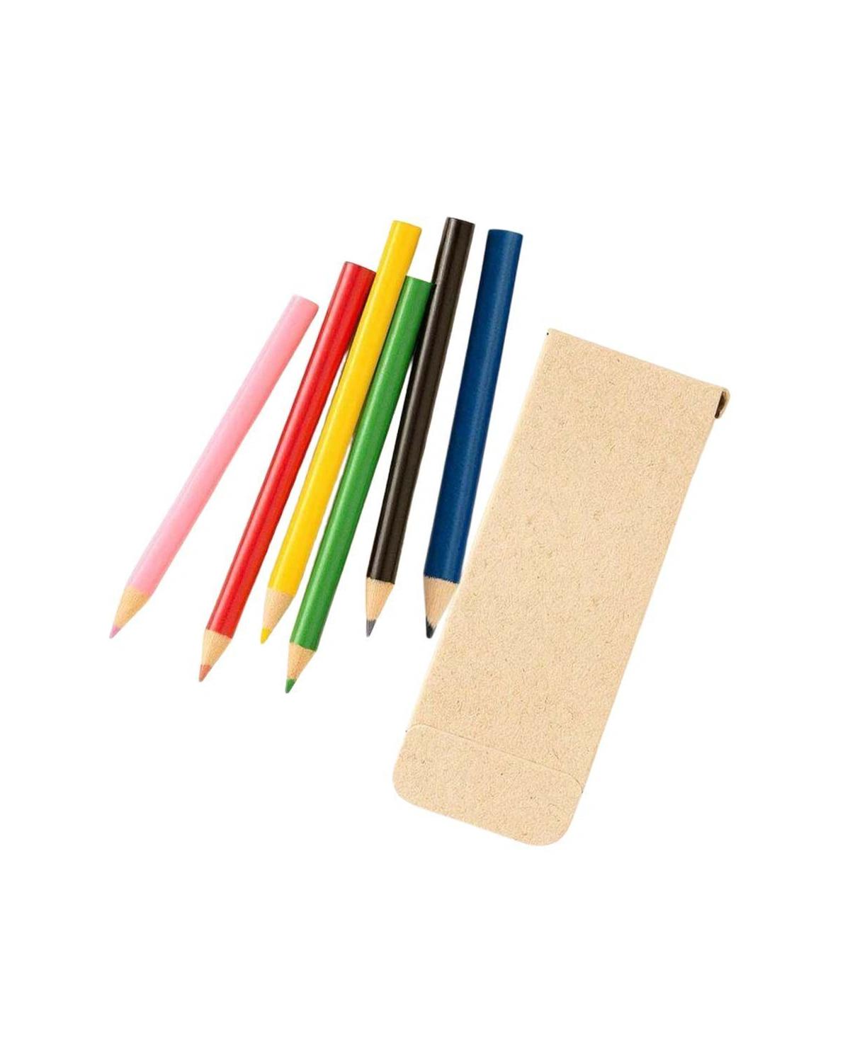 Helebo - OTTA - Set of 6pcs Color Pencils in Lemongrass Paper Box