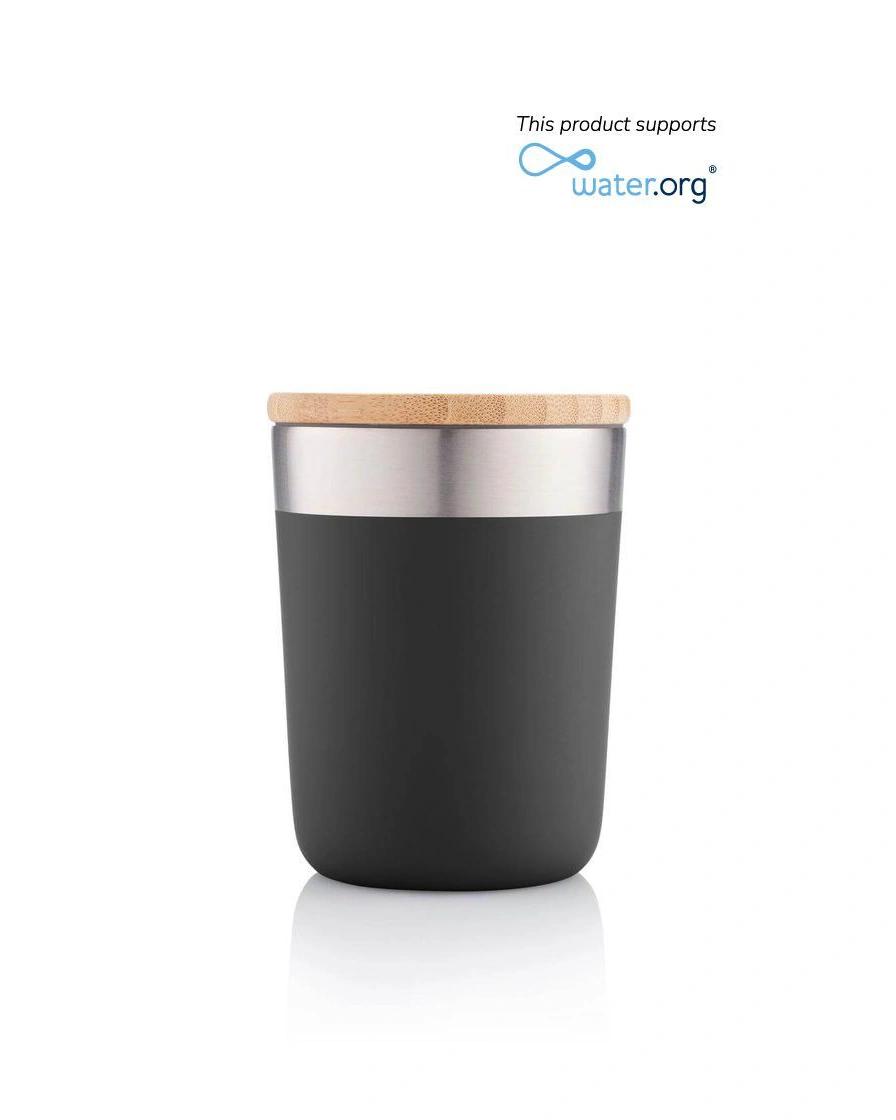 Gagafe - R-LAREN - CHANGE Collection Recycled Insulated Mug - Black