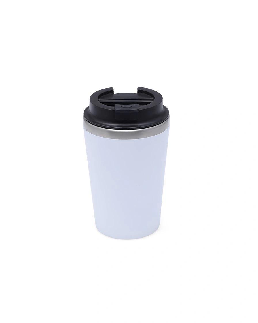 Kifefa - MOSS - Steel/PP Double Wall Tumbler - 350ml - White