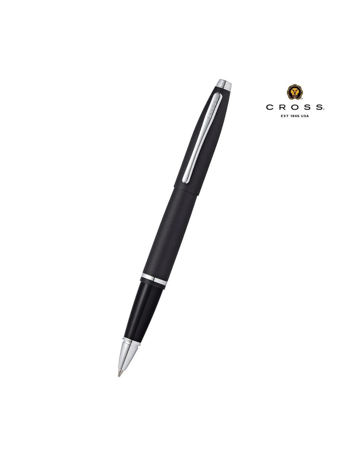 Cobadi - Cross CalaisTM Matte Black with Polished Chrome Appointments Selectip Rollerball Pen