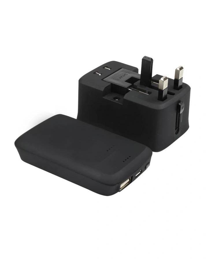 Dadefa - DERRY - @memorii Travel Adapter With Powerbank