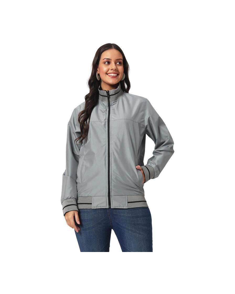 Kidife - VARSITY - SANTHOME Women's Lightweight Reversible Bomber Jacket
