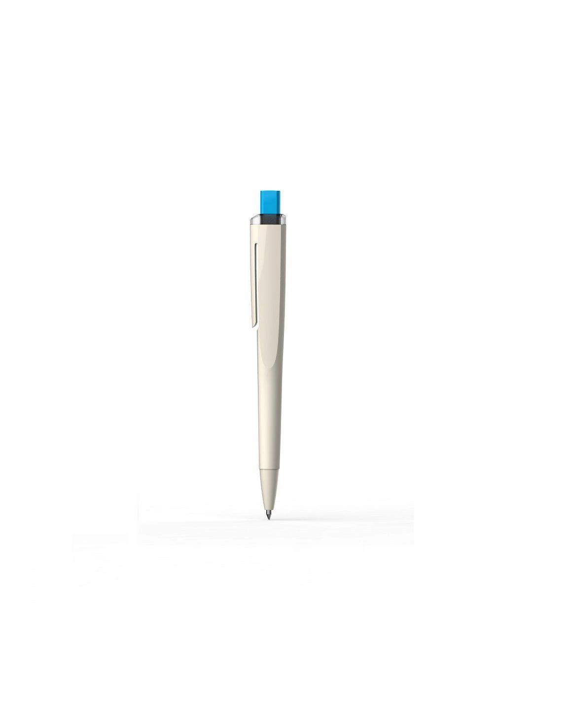 Hageba - ELVAS - Click Ballpen - White/Light Blue