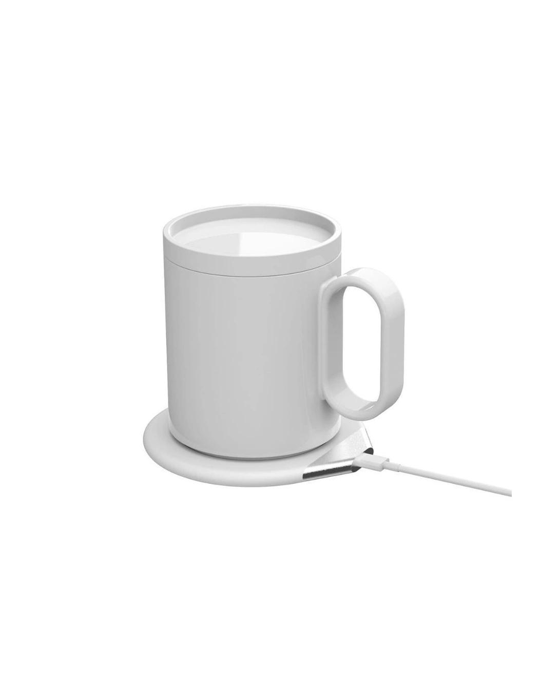 Baceha - CRIVITS - Smart Mug Warmer with Wireless Charger - White