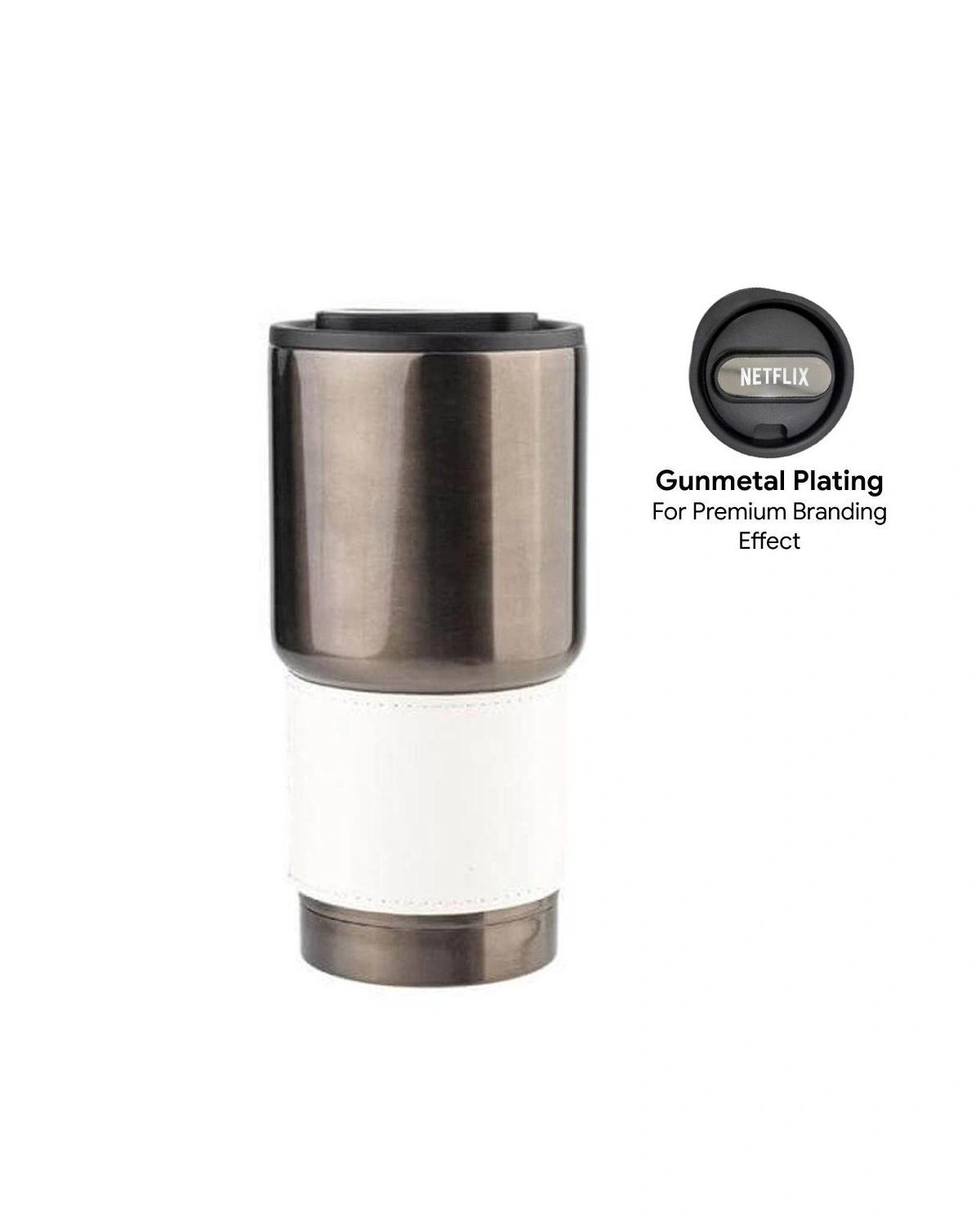 Bagebi - BOLIN - Hans Larsen Insulated Tumbler with Grip Sleeve 530ml - White