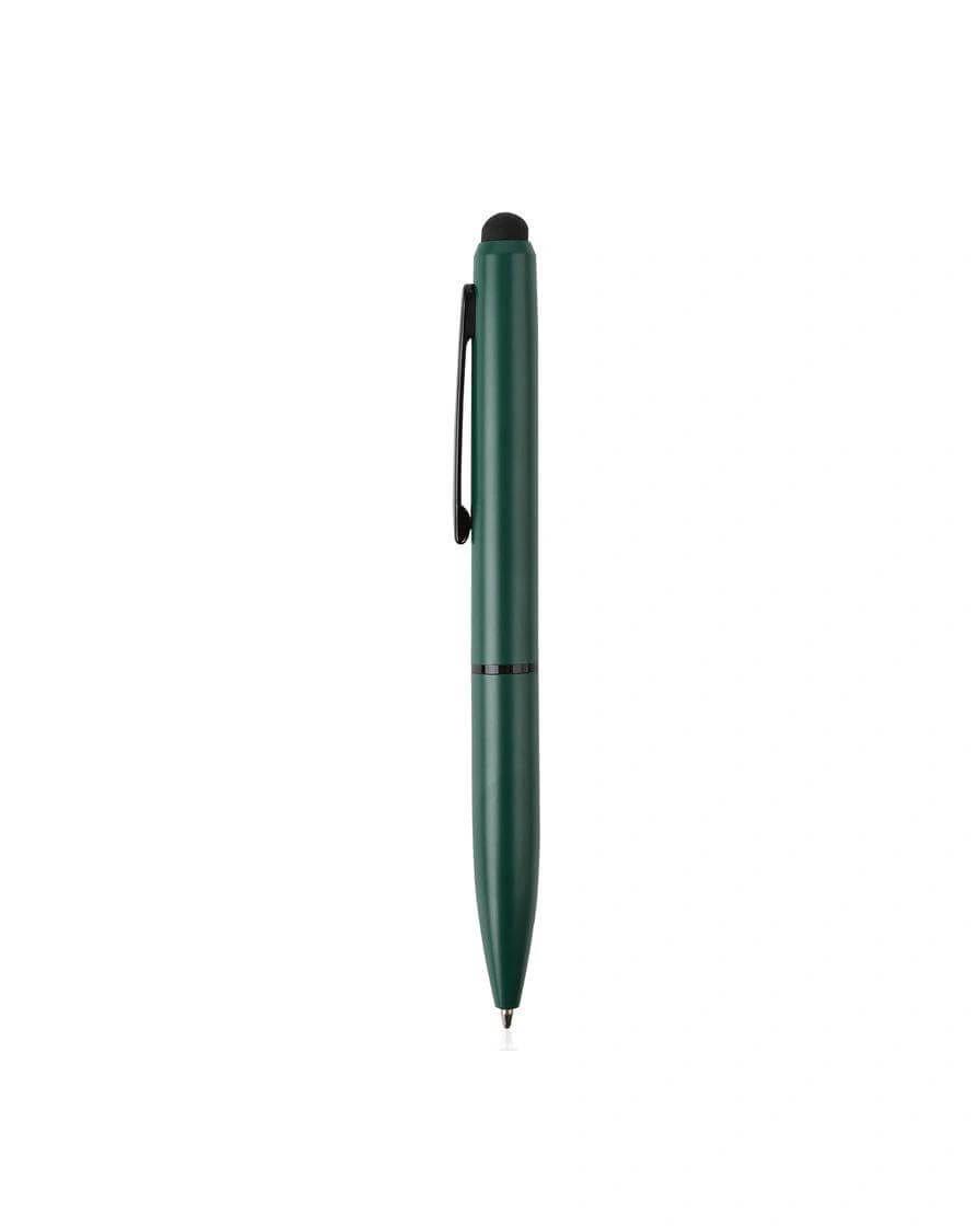 Foboco - SVEN - Metal Ballpoint Pen with Stylus - Green