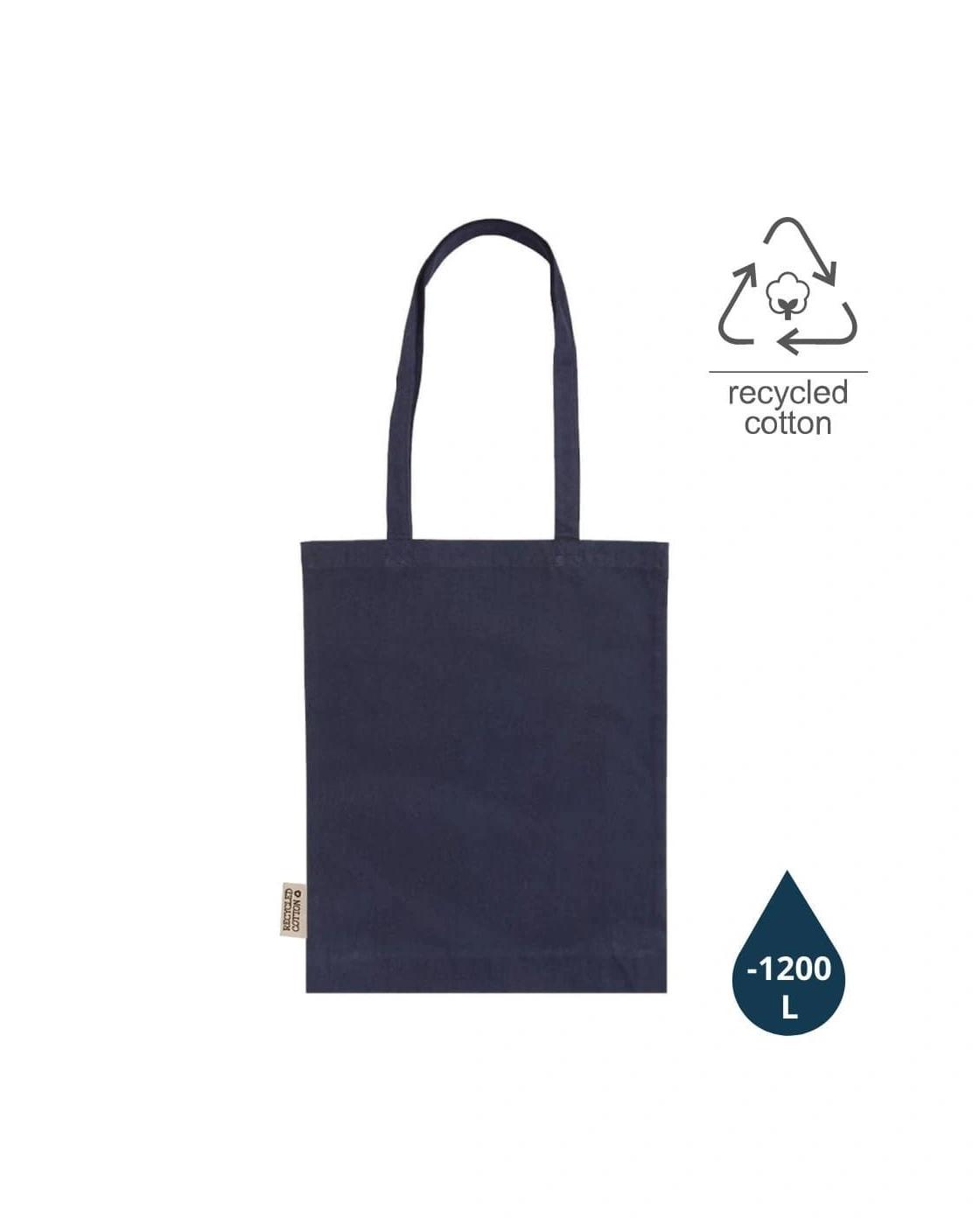 Fobafe - ABLAR - GRS-certified Recycled Cotton Tote Bag - Blue