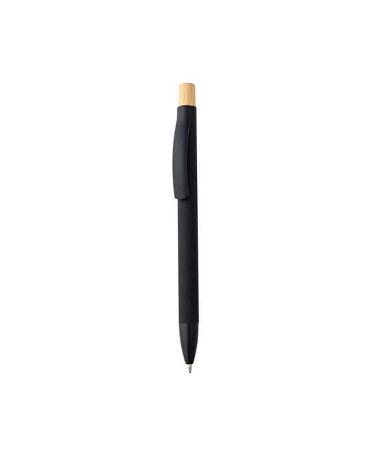 Lecogo - BOLT - Aluminium Push Action Ballpen - Black