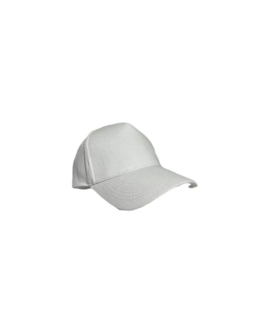 Liboba - NARVA - 5 Panel Heavy Brushed Cotton Cap - White