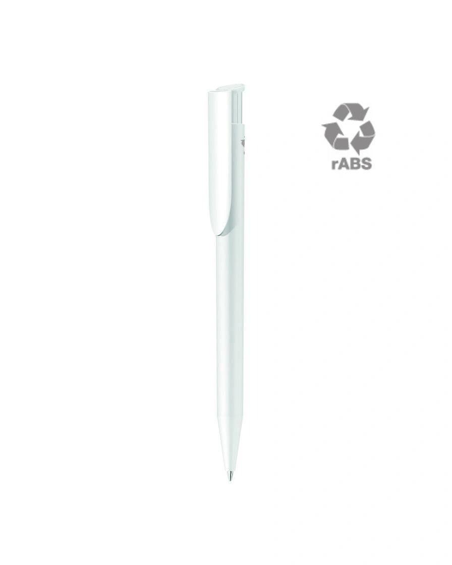 Fefeho - UMA HAPPY RECY Recycled Plastic Pen - White