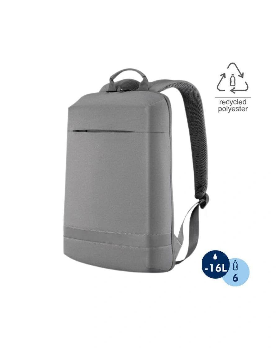 Fehedi - SANOK - CHANGE Collection Slim RPET 15.6" Laptop Backpack - Grey