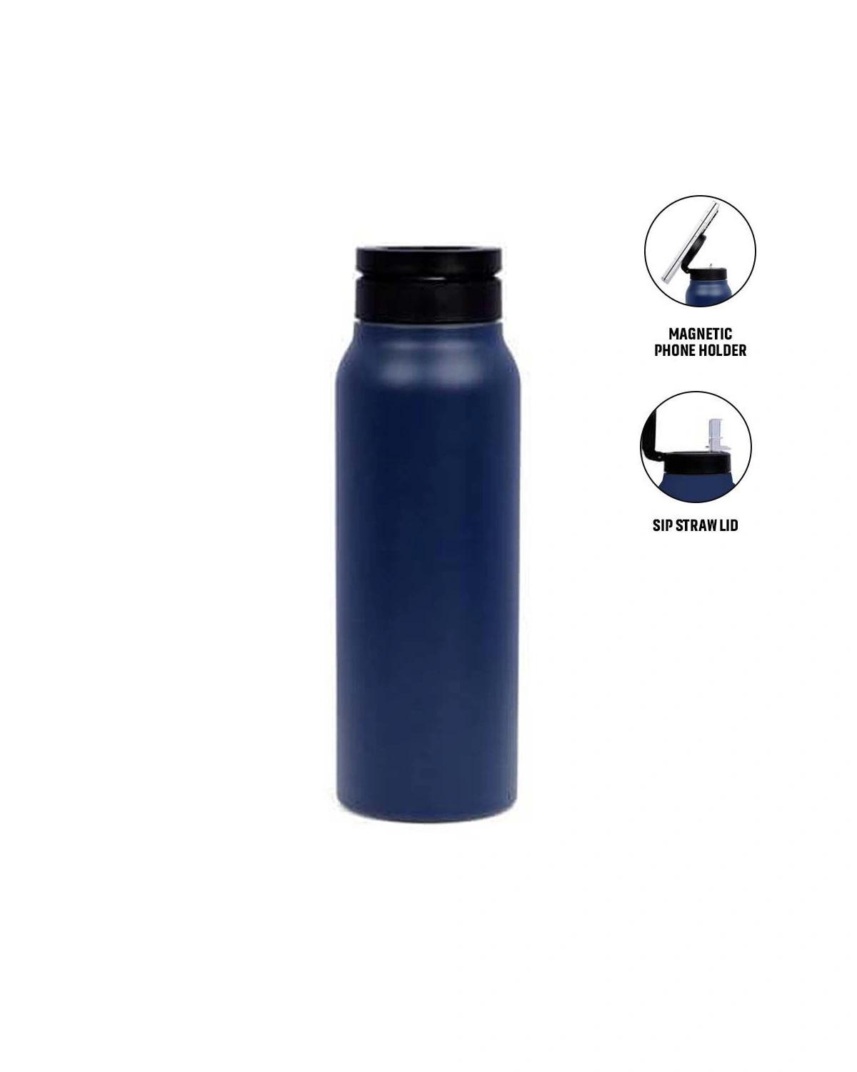 Kociga - FERRO - Magnetic Phone Holder Water Bottle 760ml - Navy Blue
