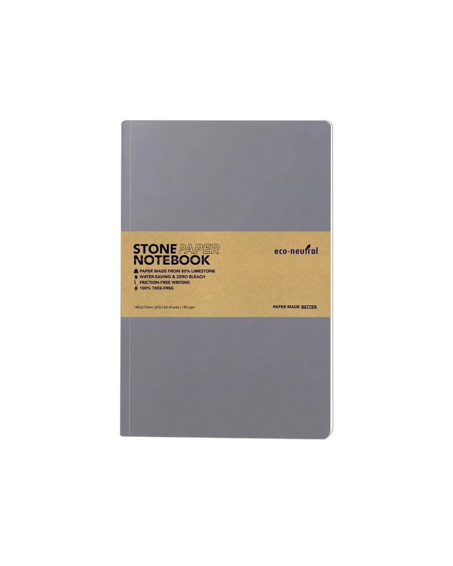 Dodogo - NEYA - eco-neutral Stone Paper Tree-Free Notebook - Grey