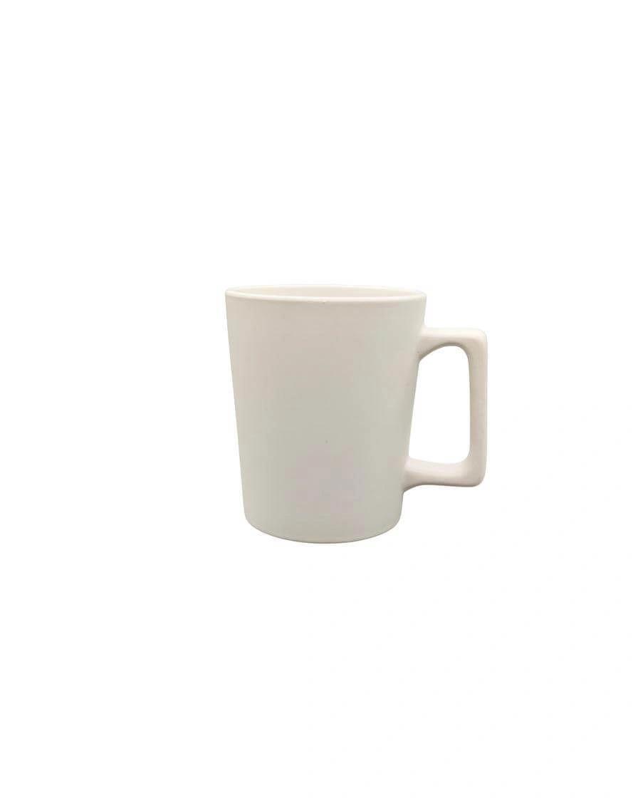 Bodico - FALLO - Ceramic Cup with Wide Grip 400 ml - White