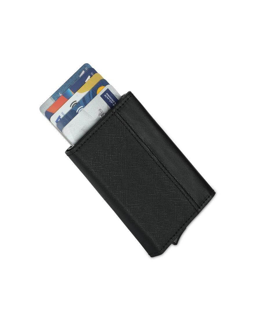 Bidica - TORINO - SANTHOME RFID Sliding Card Holder - Black