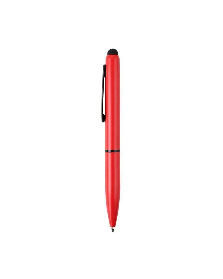Kacehi - SVEN - Metal Ballpoint Pen with Stylus - Red