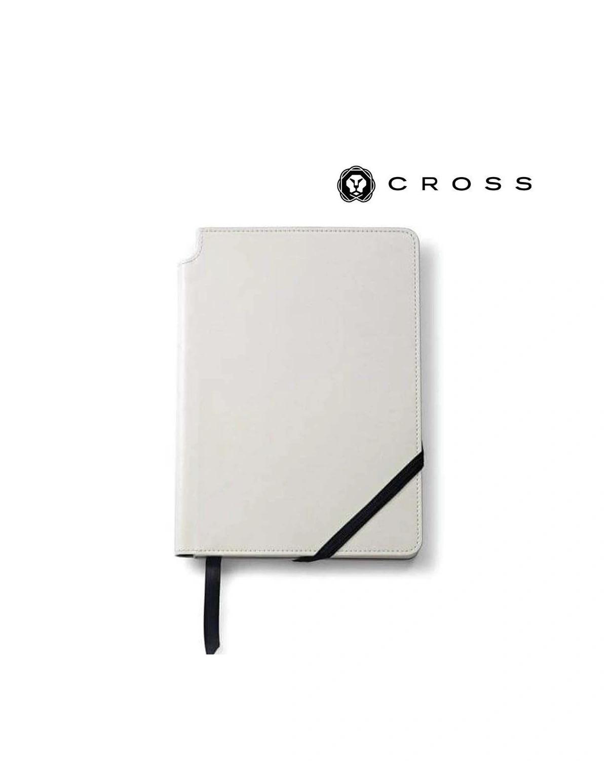 Filoke - CROSS Classic Leatherette Journal - White