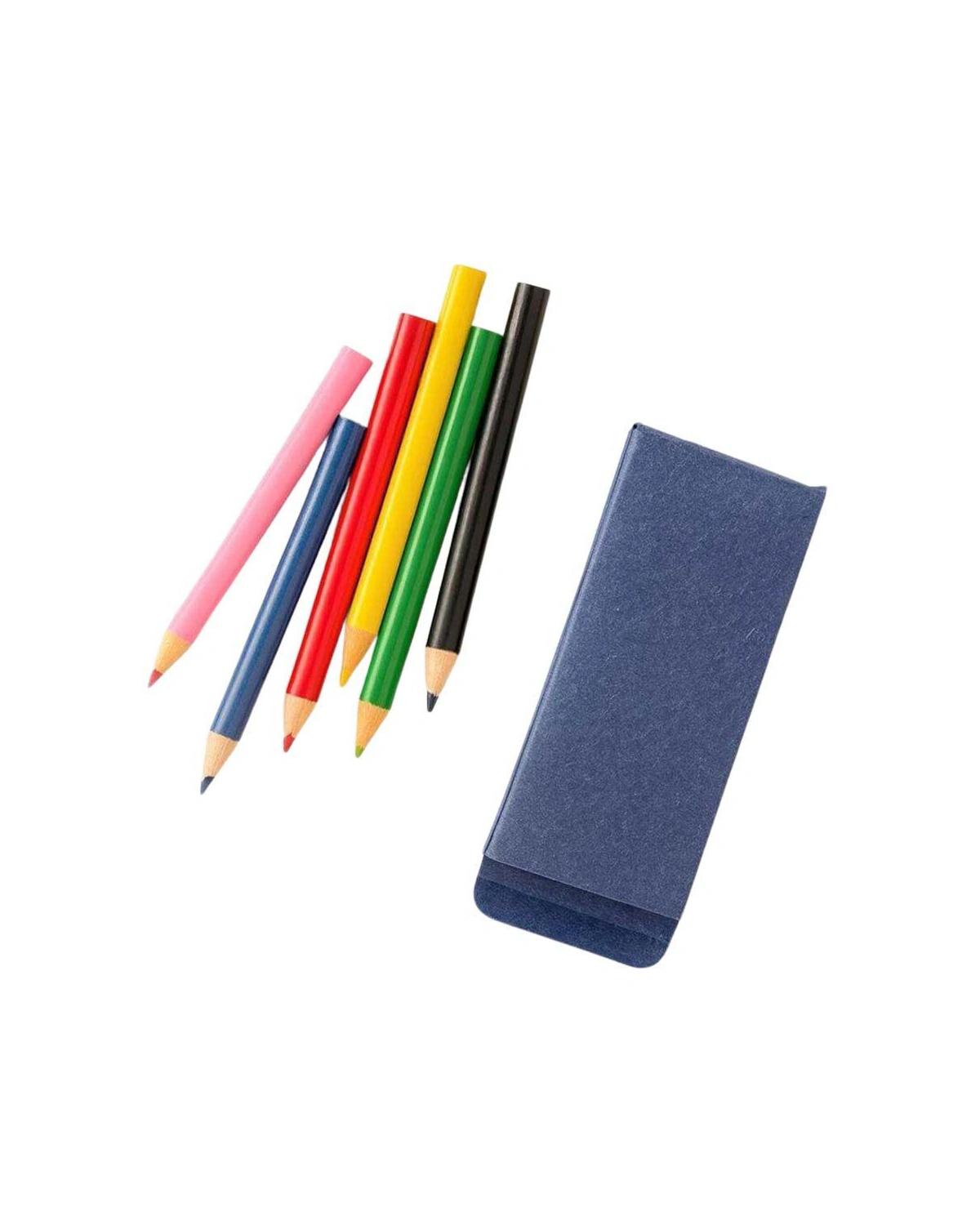 Fofifi - ORBE - Set of 6pcs Color Pencils in Denim Paper Box