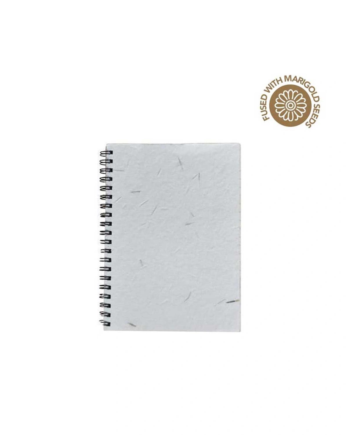 Gegoge - LUGO - eco-neutral® B6 Soft Cover Handmade Seed Paper Spiral Notebook