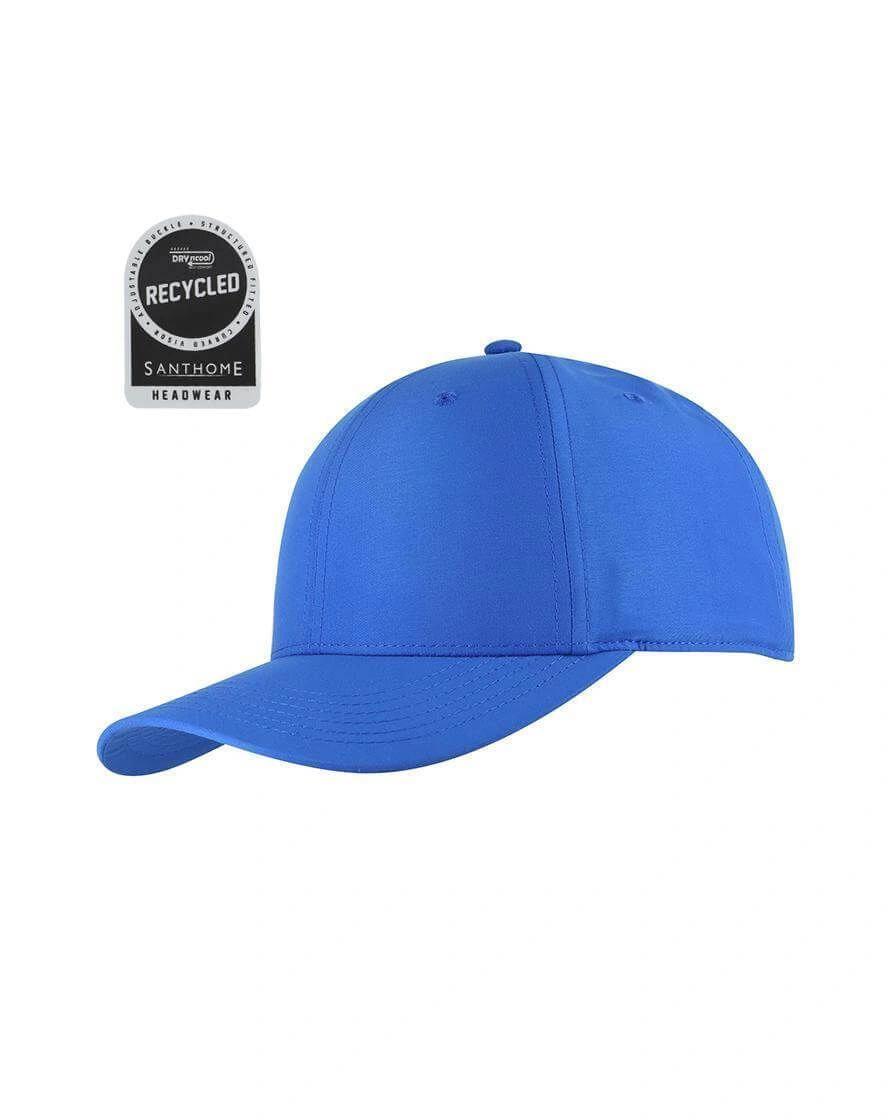 Cacala - ULTRA - Santhome RPET 6 Panel DryNCool® Sport Cap - Royal Blue