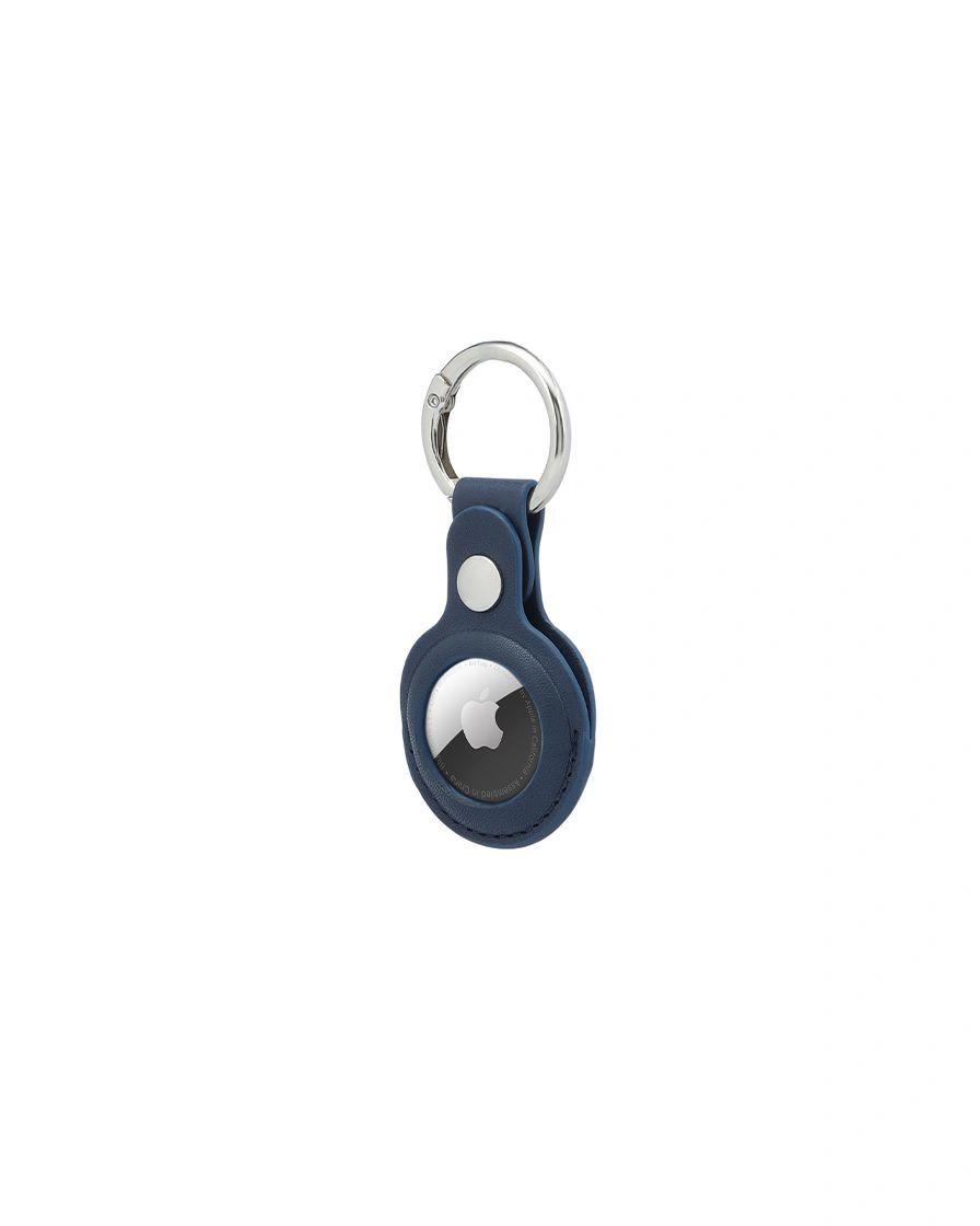 Heloce - LEEVI - Santhome® PU Keychain with Santhome Tag pocket - Navy Blue