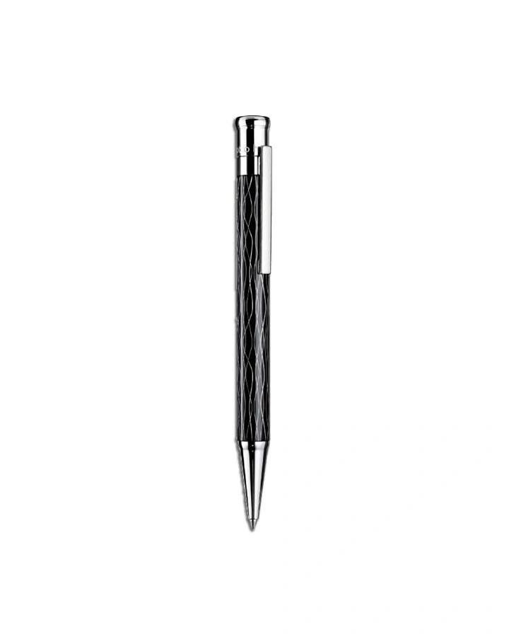 Likogi - OTTO HUTT Ballpoint Pen Wave Pattern Black