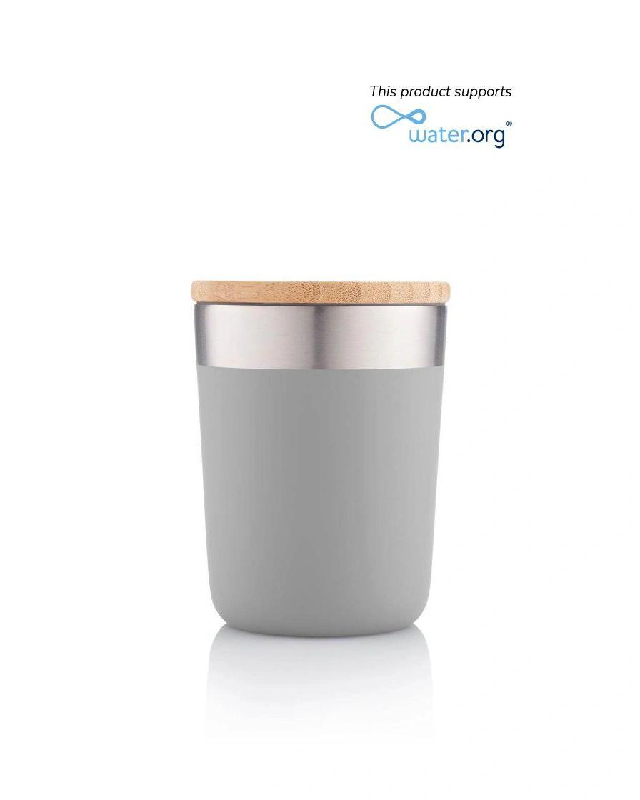 Fecaka - LAREN - CHANGE Collection Insulated Mug - Grey