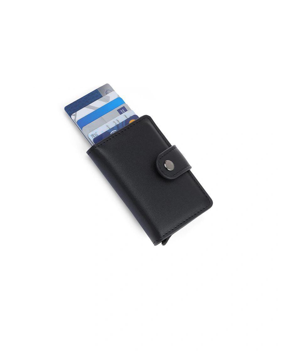 Balaco - FLORINA - RFID PU Slim Cardholder Wallet - Black
