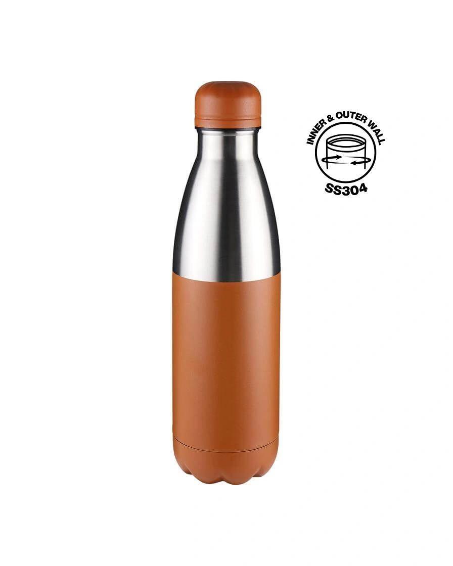 Degodo - HOPA - Hans Larsen Double Wall Stainless Steel Water Bottle - Orange
