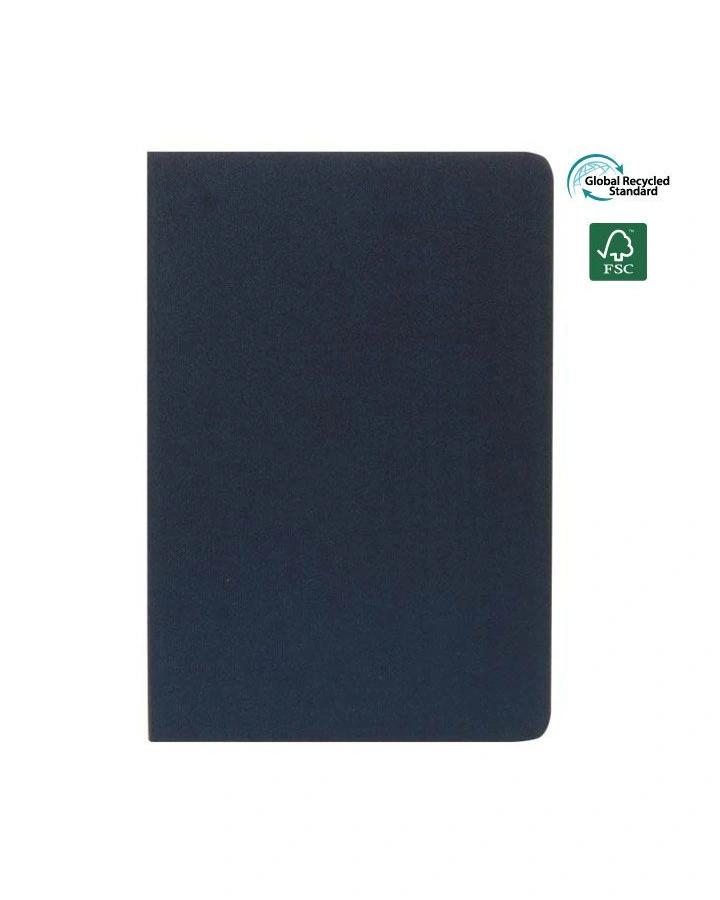 Lekadi - ORSHA - SANTHOME A5 rPET & FSC Certified Notebook - Navy Blue (Anti-Microbial)