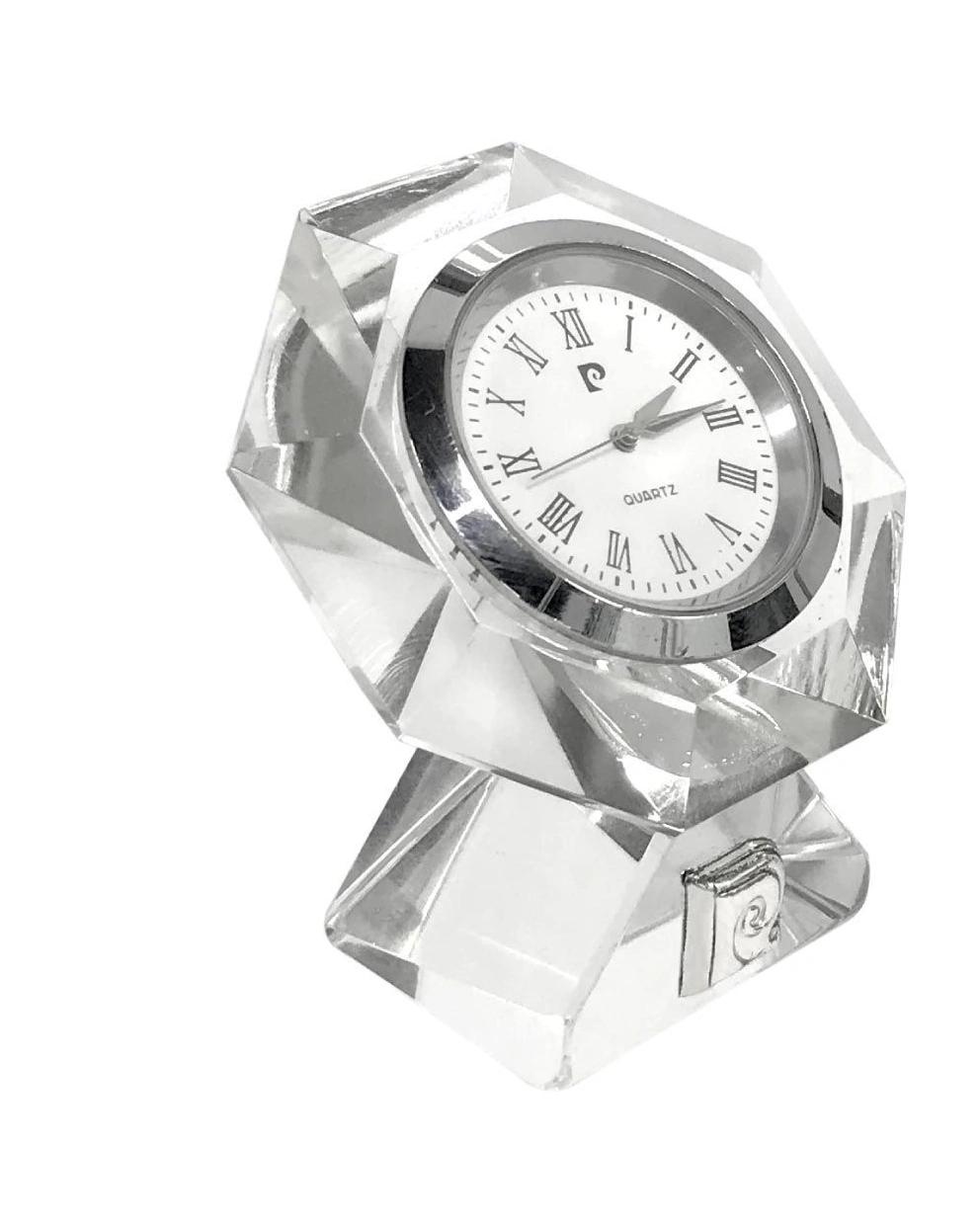 Dabidi - Fanona - Crystal Hexagon Desk Clock by Pierre Cardin - Regular
