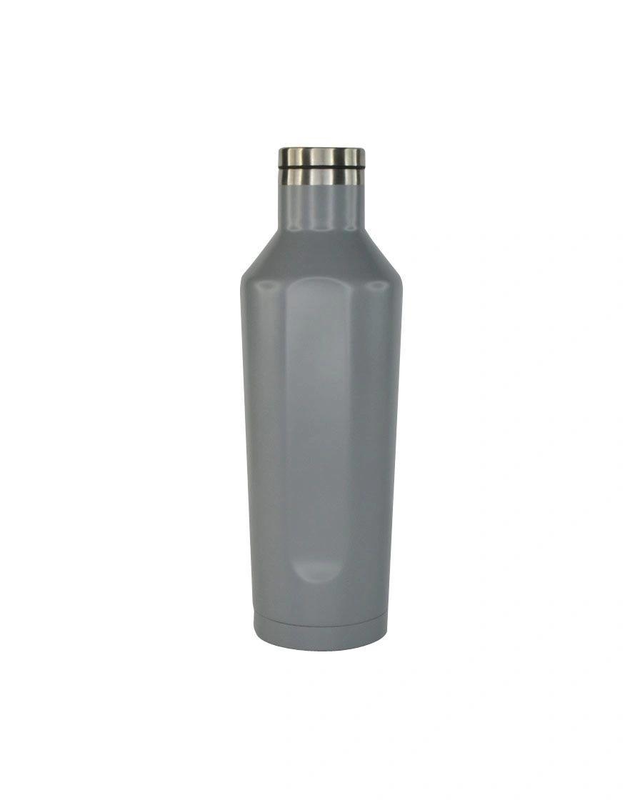 Kabohe - GALATI - Hans Larsen Double Wall Stainless Steel Water Bottle - Grey