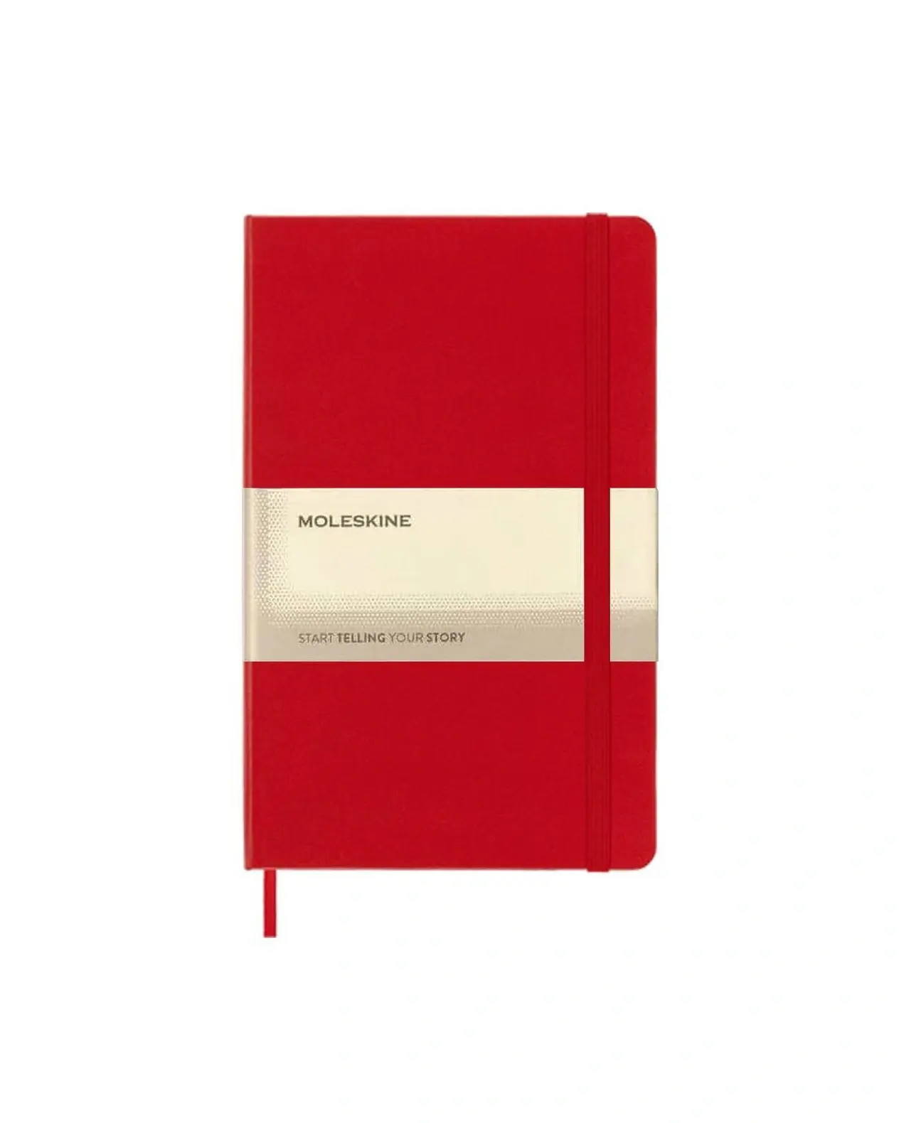 Filafe - Moleskine Classic Large Ruled Hard Cover Notebook - Scarlet Red