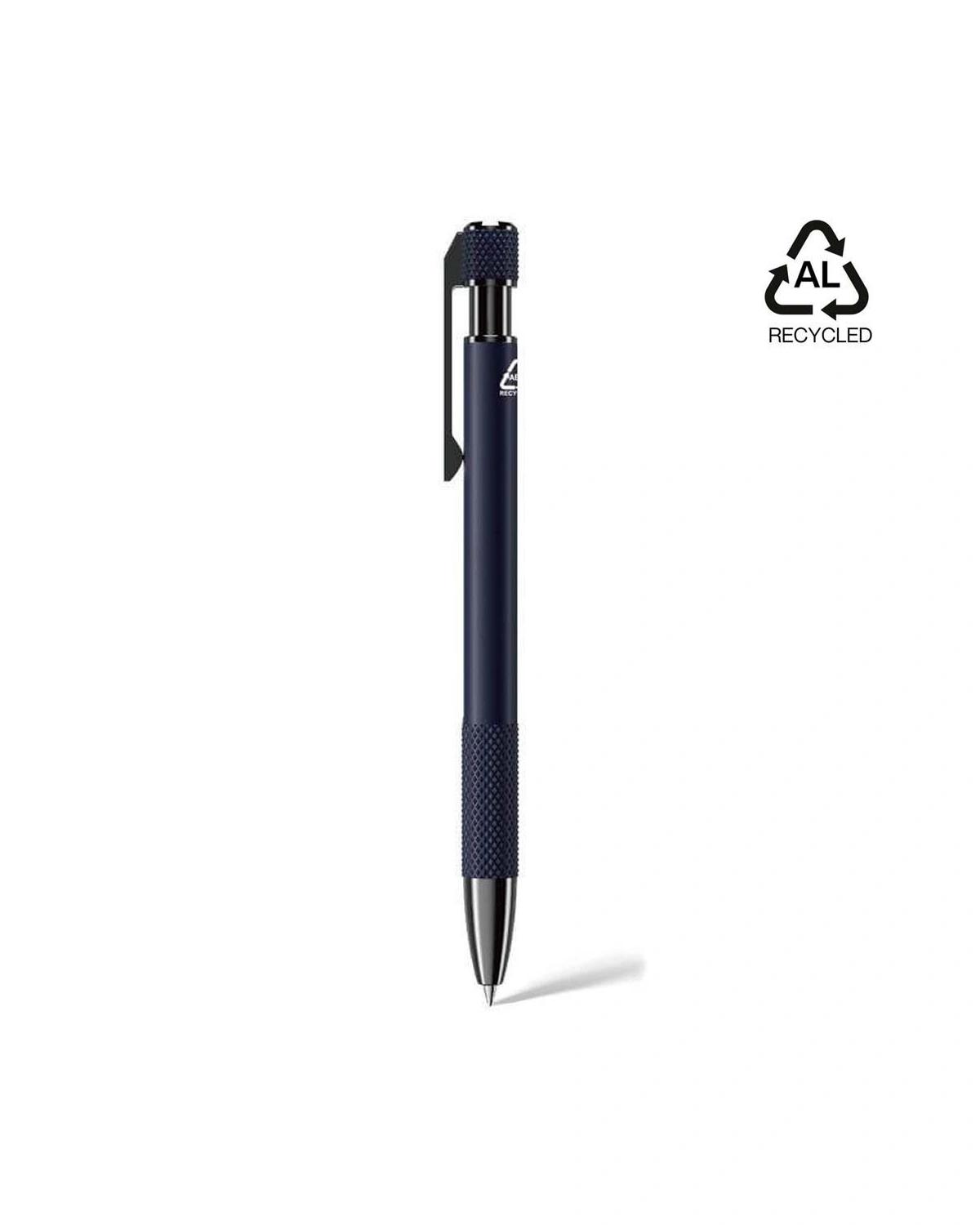 Libake - PILA - Recycled Aluminium Ballpoint Pen - Navy Blue