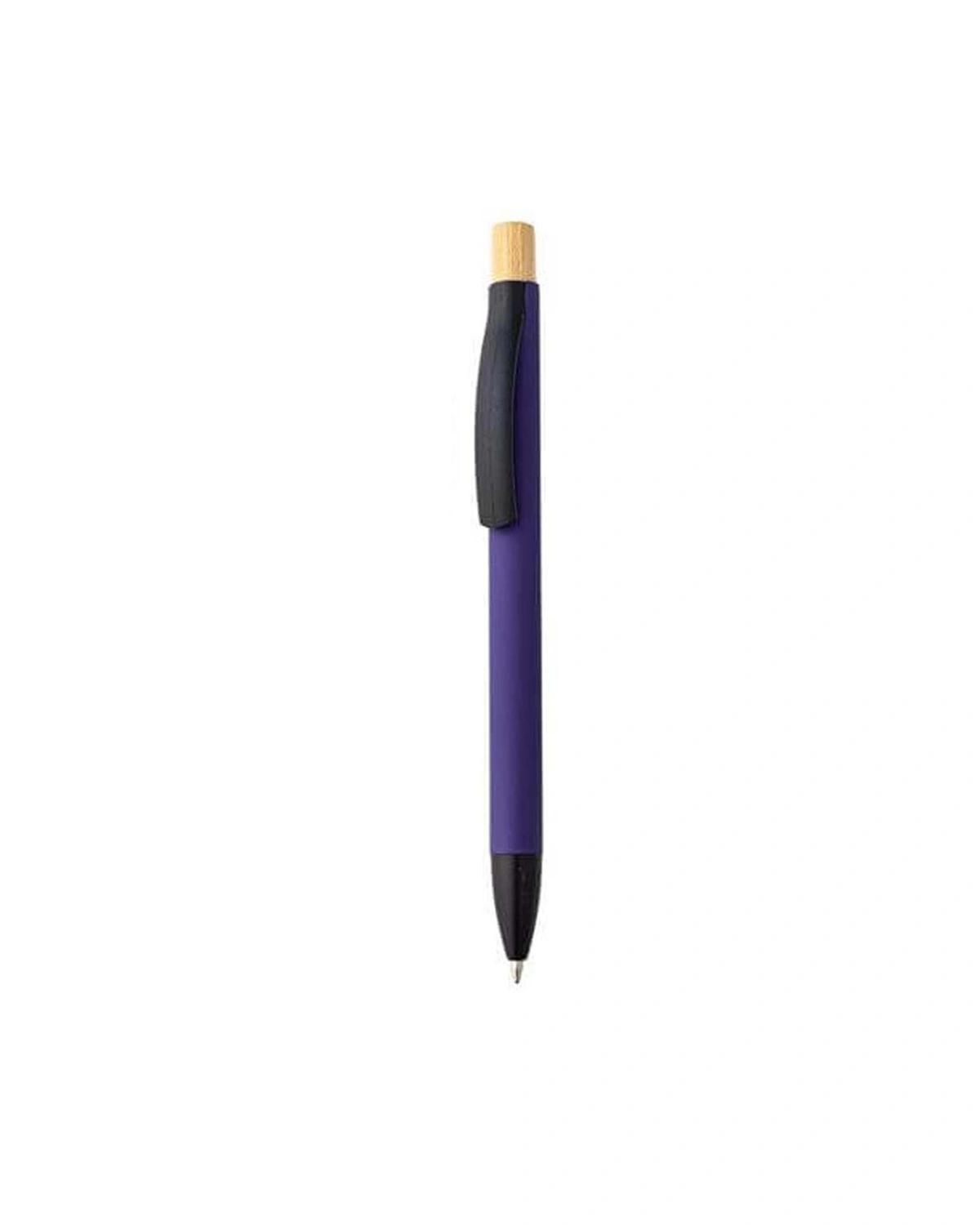 Gofofo - BOLT - Aluminium Push Action Ballpen - Purple