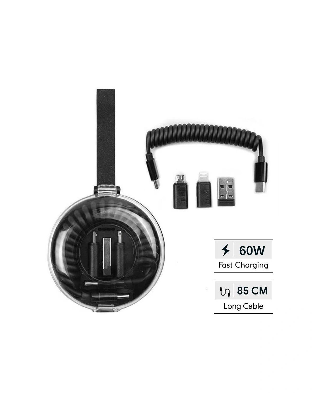 Cikabi - CORDA - Curled Cable & Adapter Kit