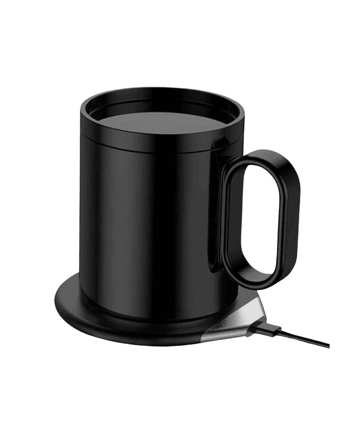 Figila - CRIVITS - Smart Mug Warmer with Wireless Charger - Black