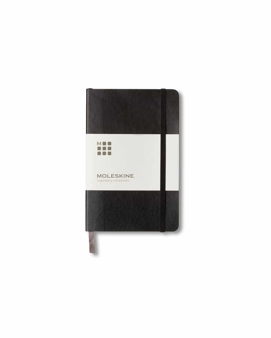 Kekica - Moleskine Pocket Notebook - Hard Cover - Ruled - Black