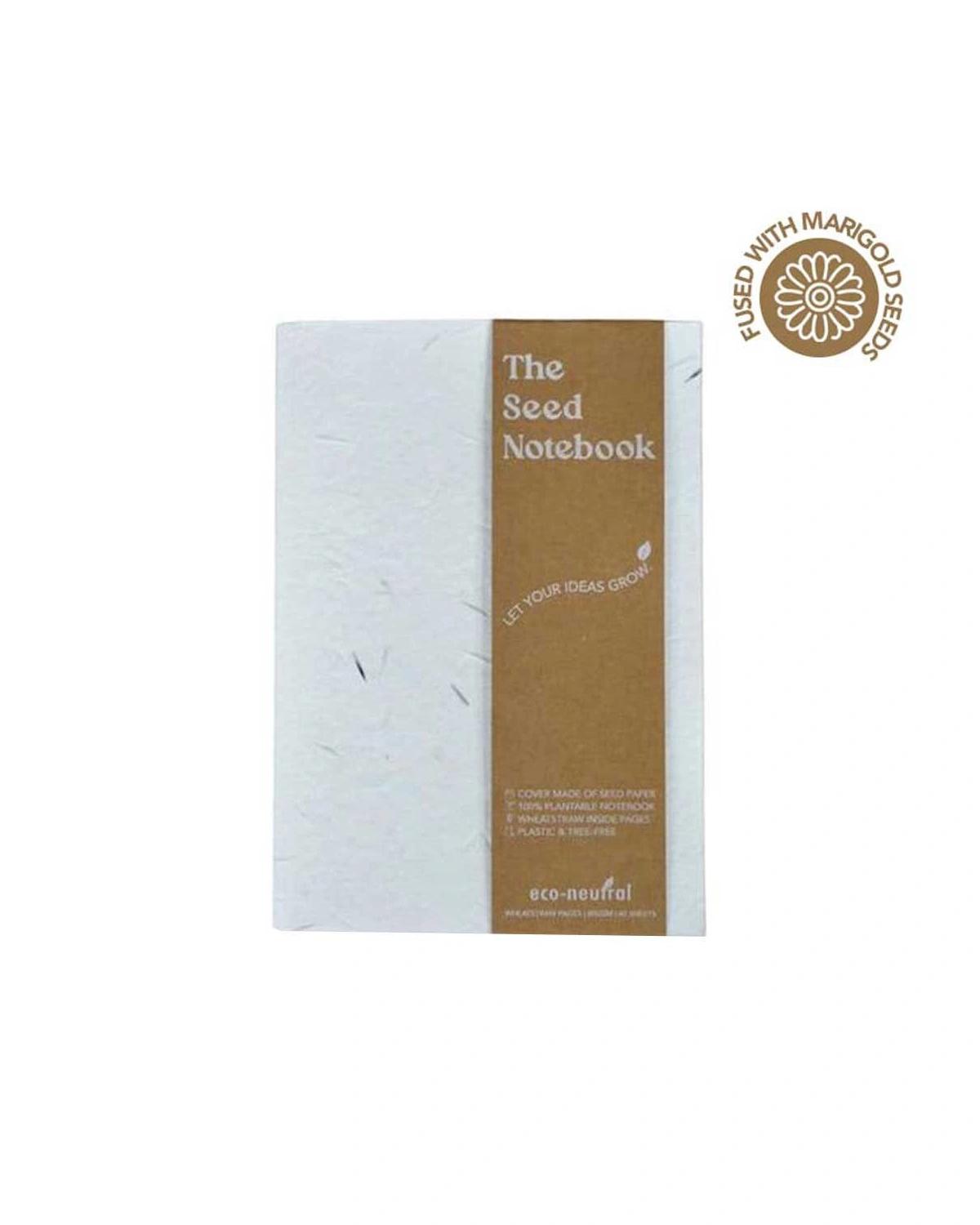 Lacaci - ATRI - eco-neutral® A5 Soft Cover Handmade Seed Paper Notebook