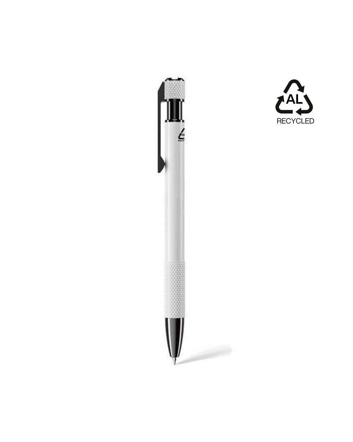 Lilagi - PILA - Recycled Aluminium Ballpoint Pen - White